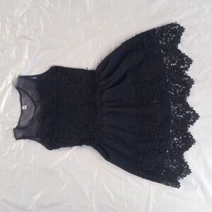 Nix Girls Dark Blue Dress Size S